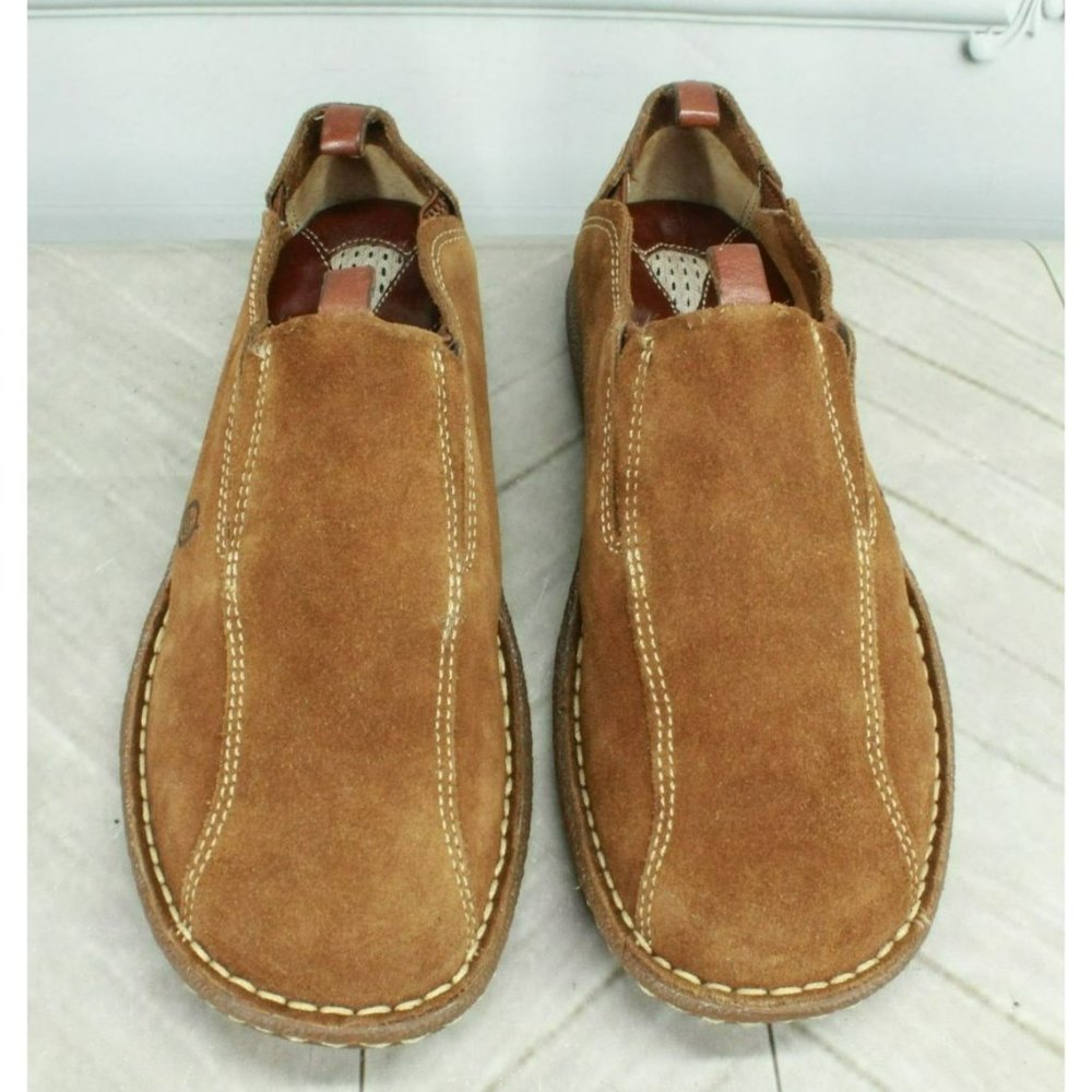 *Born Brown Suede Slip On Comfort Casual Loafer Shoes Size 10.5 Inches - Picture 5 of 9